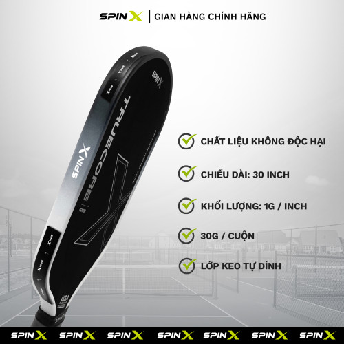 Set 2 Chì Pickleball Tungsten SpinX Chính Hãng Dải 15cm/3g